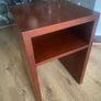 Solid wooden cabinet coffee table locker Image 4