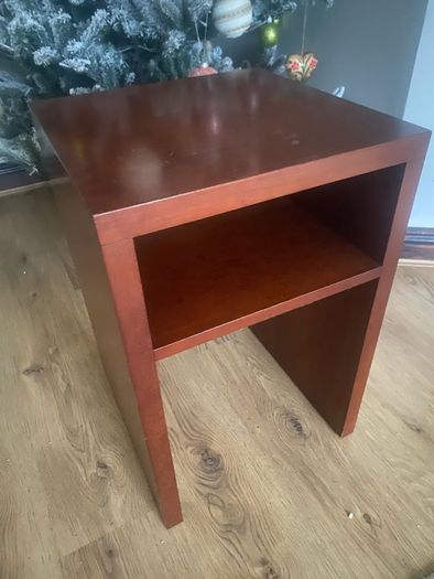 Solid wooden cabinet coffee table locker