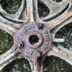 P PIERCE wexford farm machinery cast iron wheels
