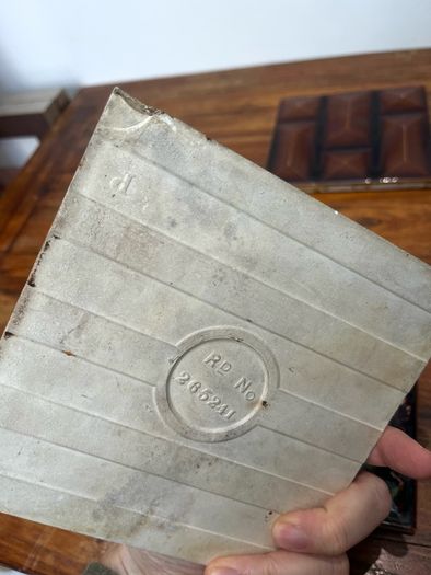 3 Old Decorative Ceramic Tiles
