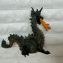 1999 Papo Fire Breathing Dragon Figure Medieval Fantasy Toy Vintage approx. 3.5'' Used Please look at the pictures Image 4