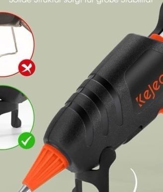 FREE SHIPPING  Hot Glue Gun, Fireproof Mini Hot Glue Gun kit with 60pcs Glue Gun Sticks, Fast Heating Small Glue Gun, Anti-Drip Glue Gun for Kids DIY School