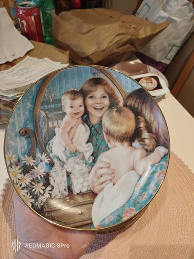 8 Collection Of Danbury Mint Fine Porcelain Plates