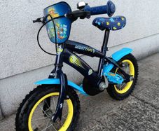 paw patrol 12 inch bike