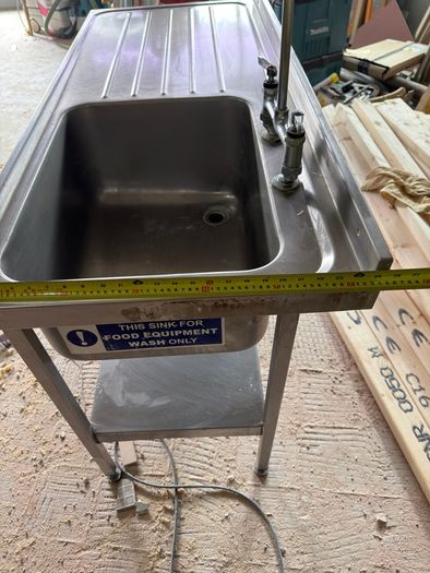 Commercial stainless steel Sink