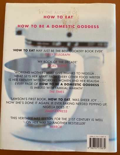 NIgella Bites cookery book