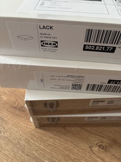 Ikea shelves x 4 brand new