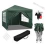 3x3m pop up gazebo with 4 side walls Image 2