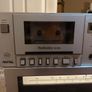 Technics FM-AM Stereo Tuner Model ST-3200, Technics Model No. RS-M205, Technics Stereo integrated Amplifier Model SU-3200, 3 parts of a Technics Music System, No phonograph or Speakers Image 5