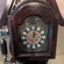 Vintage Style Wooden Wall Clock and Telephone Image 4