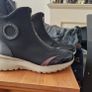 Hispanitas Polinesia Black leather ankle boots size 39 Image 5