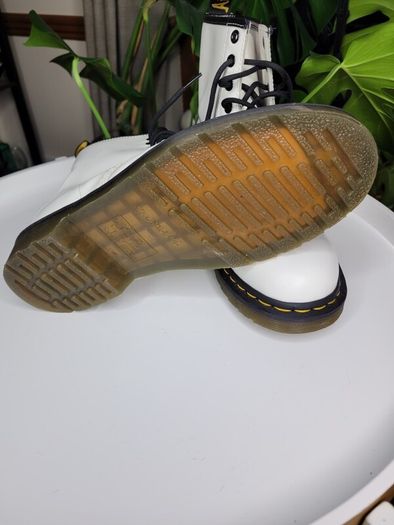 Dr Martens White Boots 11822