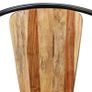 Dining Chairs 2 pcs Solid Acacia Wood Image 5