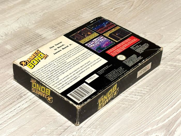 James Bond Junior Nintendo SNES  - Boxed & Rare