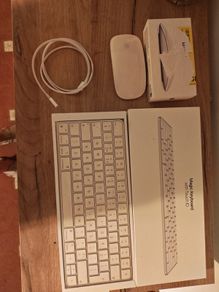 mac magic keyboard and rechargeable magic mouse