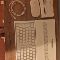 mac magic keyboard and rechargeable magic mouse