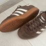 Adidas Handball Spezial Brown Suede Trainers Image 7