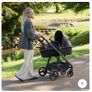 Babylo 2-in-1 Travel System with Car Seat Black Image 3