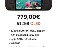 Steam Deck OLED 512gb