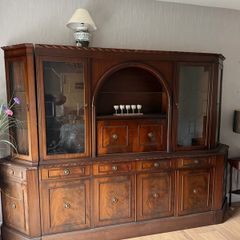 Mahogony Glass Cabinet