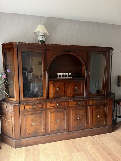 Mahogony Glass Cabinet