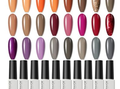 Brand New GELFAVOR UV Gel Nail Polish 24 Pieces(6 set in stock).