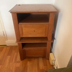 pair of bedside lockers