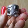 Silver ring with snake design size P1/2 Image 5