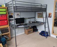 Bunk Bed with Desk