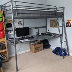 Bunk Bed with Desk