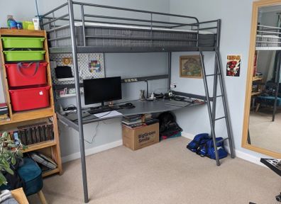 Bunk Bed with Desk