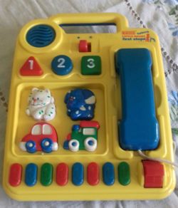 V tech little smart talking phone
