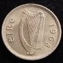 Ireland - 1968 - 3 Pence - Hare - UNC - KM.12a - [457] Image 2