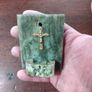 Vintage  Connemara Marble Holy Font Image 3