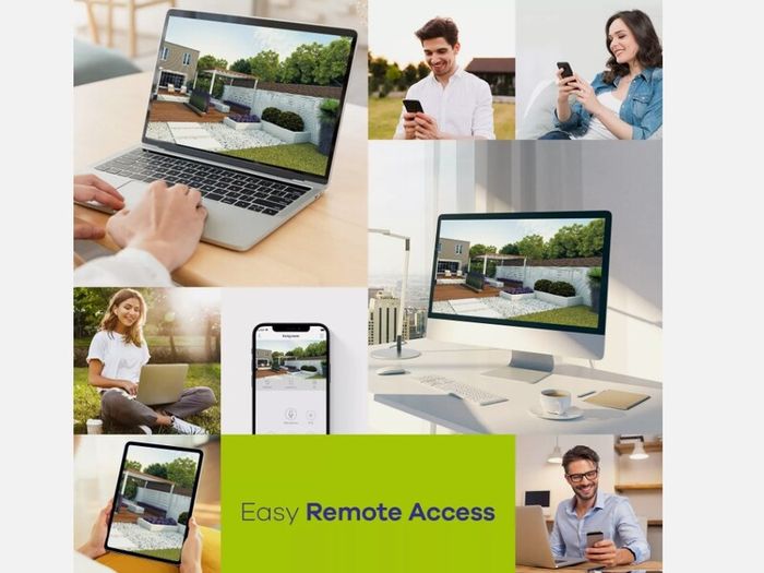 CCTV Complete System 4 Pcs Cameras and 1TB / 2TB  Hard Drive Installed