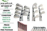 Titleist 710 AP2 Irons / 4-Pw / Project X Rifle 5.0 Senior