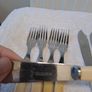 Vintage fish knives and forks Image 4