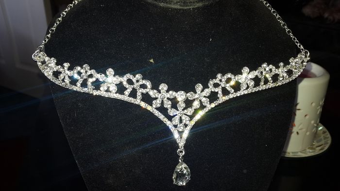 Bride's Designer Crystal Head piece