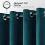 Thick Velvet Curtains for Bedroom 2 Panel Set, Elegant Home Decor Image 3