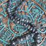 Emerald beaded necklace Image 3