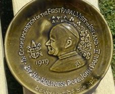 Religious Pope John Paul wall Plaque
