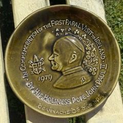 Religious Pope John Paul wall Plaque