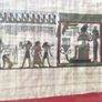 Great Framed Papyrus from Luxor Egypt Image 10