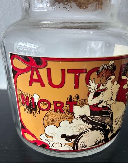 Early 20th Century Automotive Glass Jar