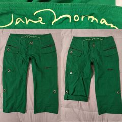 Jane Norman 3/4 Length Cotton Trousers