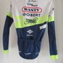 World Tour Team Wanty Gobert Mid season long sleeved Thermo normal Pro 2.1 Jersey sized S+ Image 3