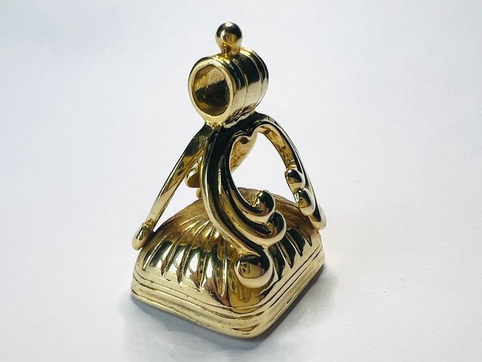 Vintage 1980s Pocket Watch Fob UN-ENGRAVED