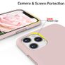 Liquid Silicone Case For iPhone 11 Pro Max Luxury Thin Soft Phone Cover New Pink Sand - FHT3IP11PMLK Image 2