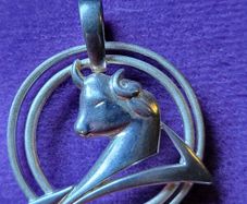 silver pendant