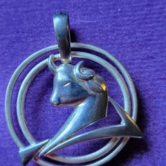 silver pendant